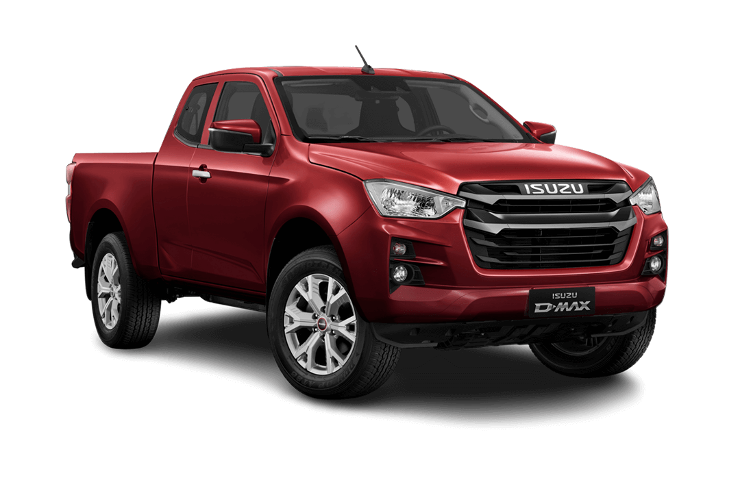 isuzu-d-max-extended-cab-Red