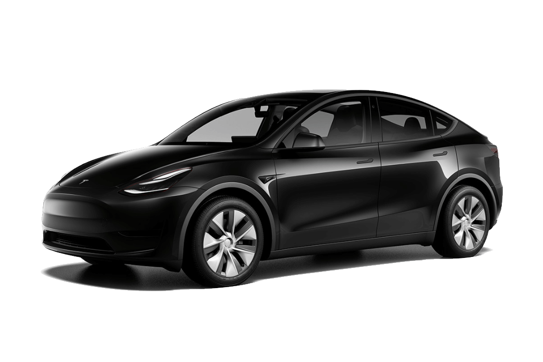 Tesla-model-y-solid-svart