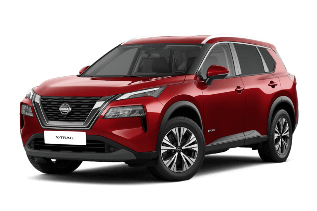 Nissan-X-Trail-N-Connecta-Tinted-Red