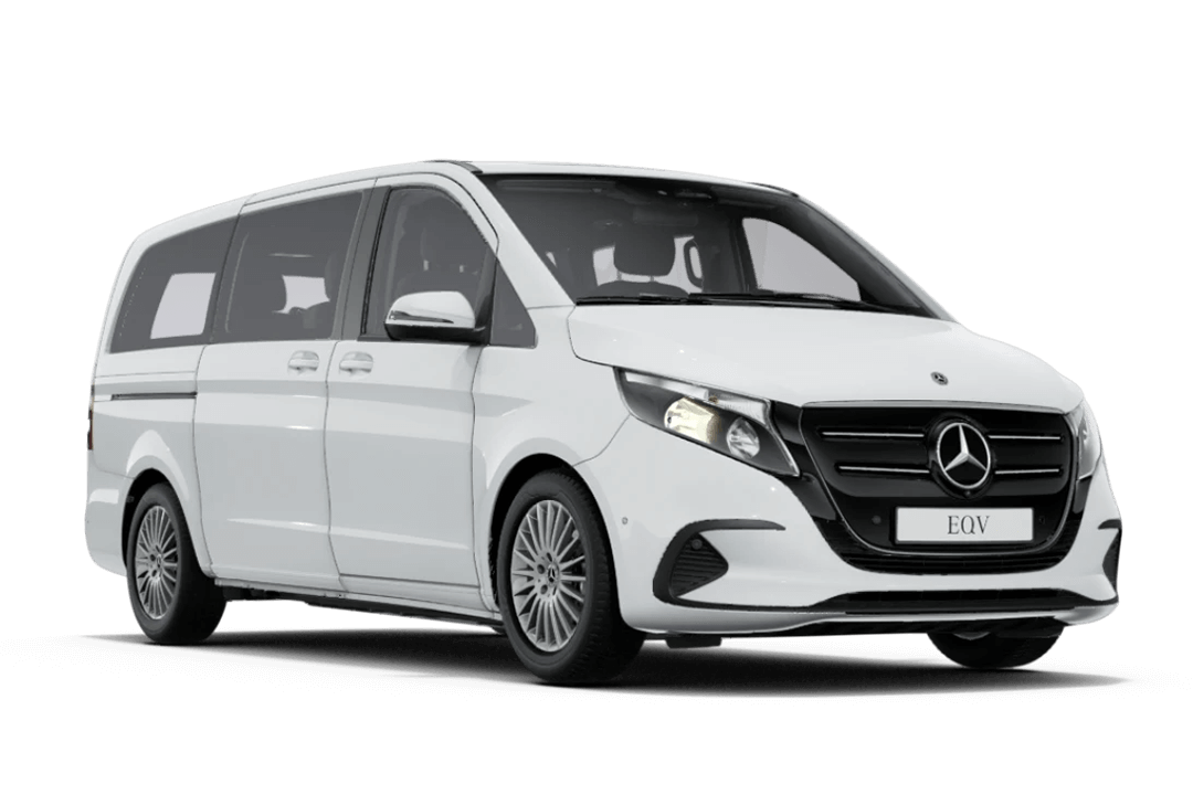 Mercedes-EQV-Lång-Arktisk-vit